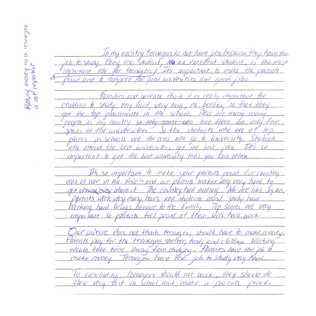 Easy argumentative essay sample | Personal narrative