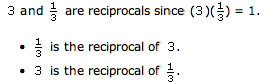 Reciprocal (Example one)