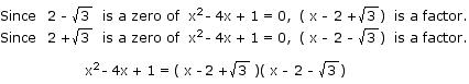 Solve by using the Quadratic Formula