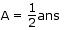 Regular polygon area formula