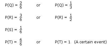 Probability examples