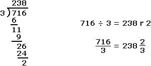 Example two: Not divisible by 3