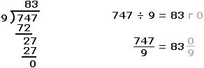 Example one: Divisible by 9