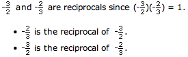 Reciprocal (Example two)